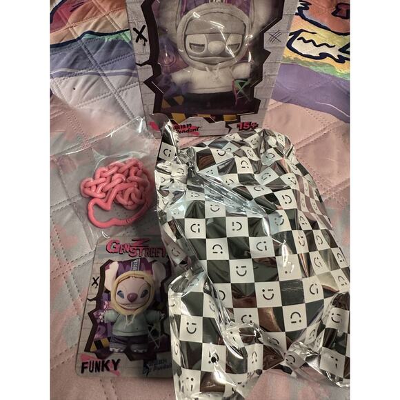 Miniso Disney Stitch Gen Z Plush Pendant – Funky – Box Opened, Sealed with Card - Picture 3 of 4